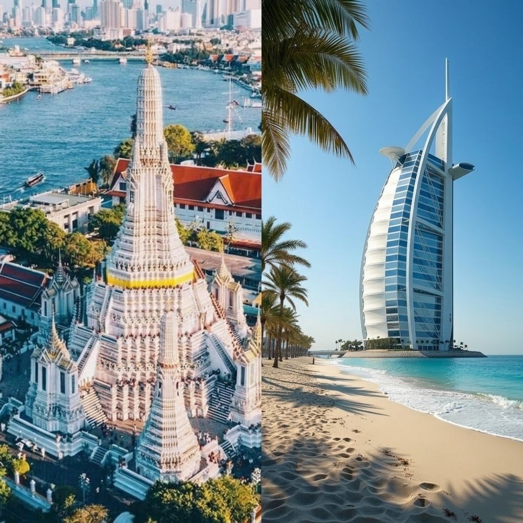 Dubai vs Bangkok